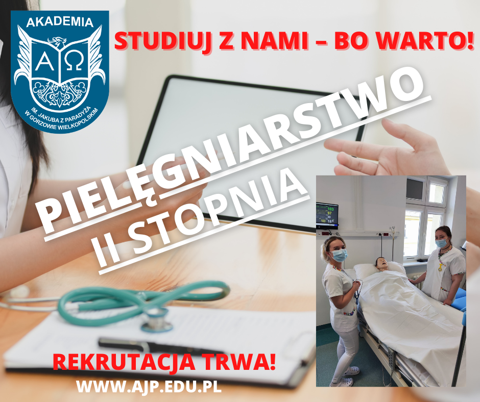 Studia drugiego stopnia na „pielęgniarstwie”