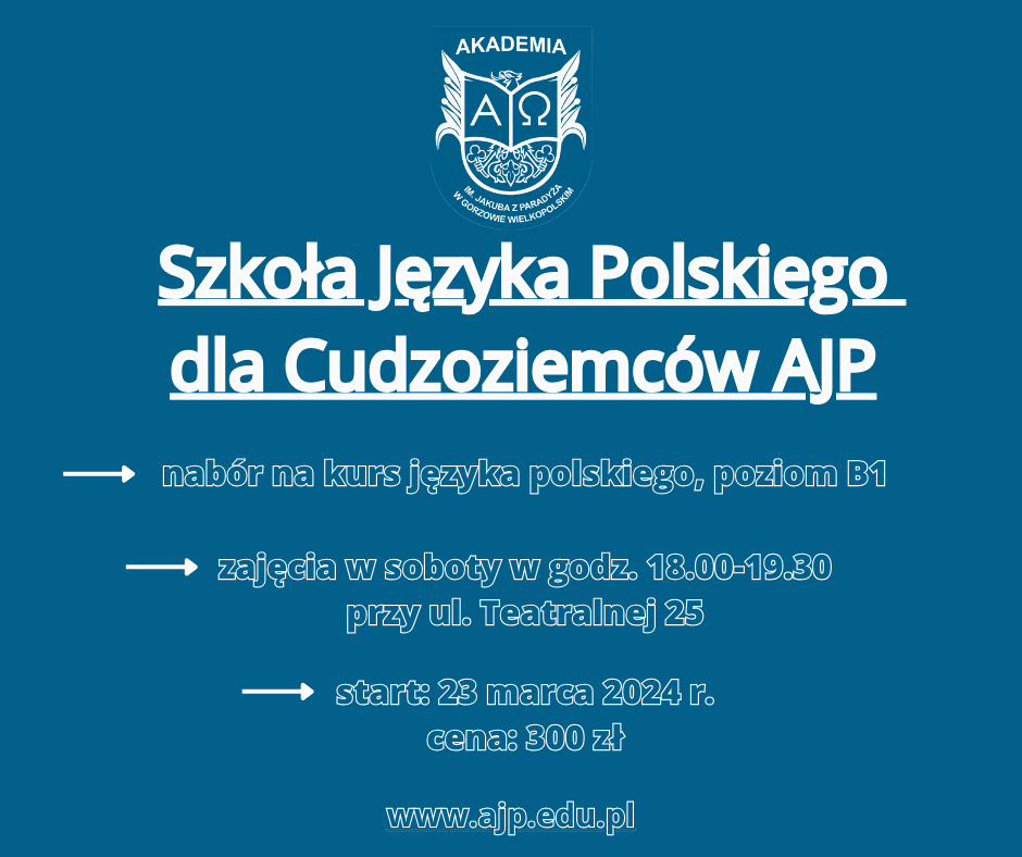 Nabór na kurs języka polskiego