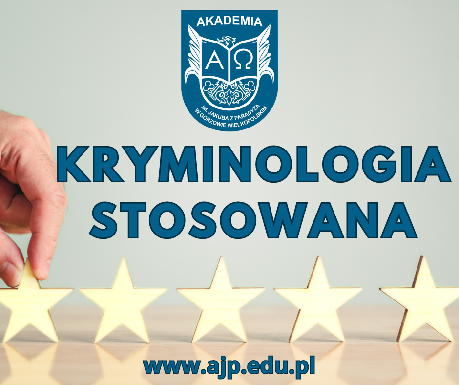 Kryminologia stosowana z pozytywną oceną Polskiej Komisji Akredytacyjnej