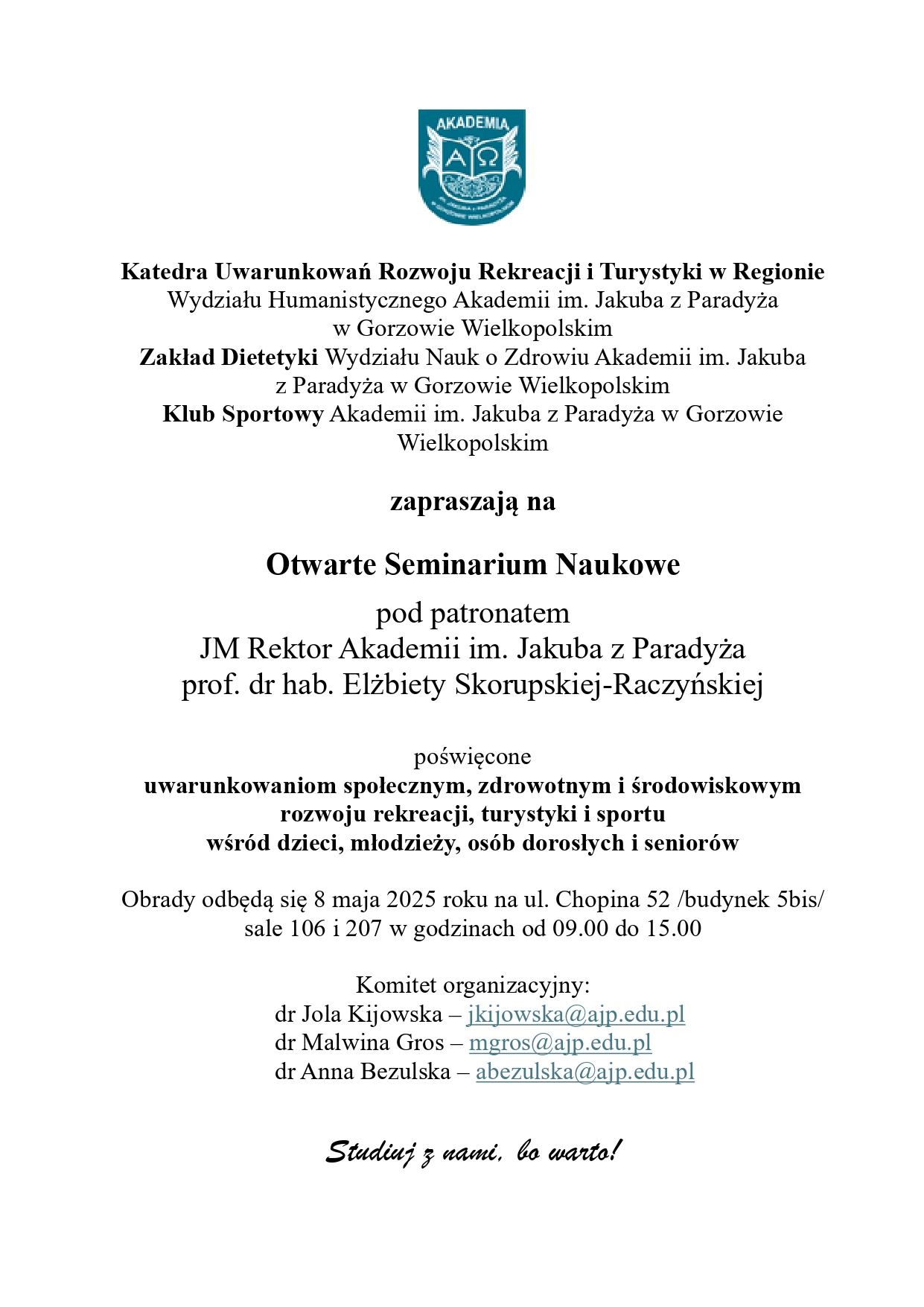 Otwarte Seminarium Naukowe